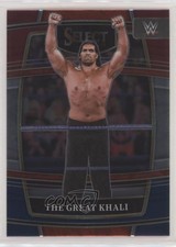 2022 Panini Select WWE Concourse Red & Blue The Great Khali #29 11pj