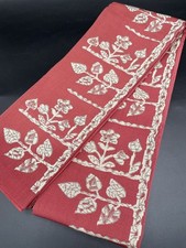 Kimono Konjaku Club Luxury Pure Silk Obi Geometric Pattern Half Width Japan