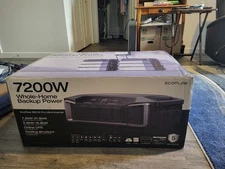 EcoFlow 7200W Delta Pro Ultra Inverter with battery and 400W Portable SolarPane