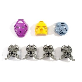 Lego Bionicle McDonald&rsquo;s Matoran Tohunga 1393 Kongu Lot w/ Parts Pieces