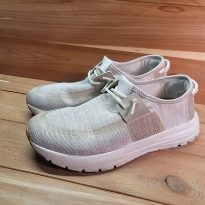 #ad #ad Hey Dude Shoes Womens 8 Sirocco Neutral Slip On Sneakers Loafers Comfort READ $15.99