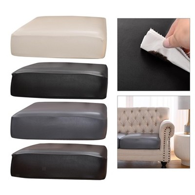 PU-Leder-Sofa-Sitzbezug, waschbarer Ersatz, wasserdicht, abnehmbar,