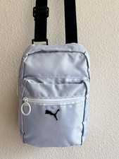 EUC Puma Sport Festival Messenger Bag / Small Crossbody Shoulder Bag - Ice Blue