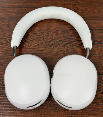 Sonos Ace Wireless Noise Cancelling Headphones Beige White Excellent Condition