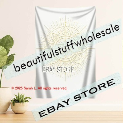 Mandala Tapestry Spiritual Wall Art decor fabric poster 39X59 in
