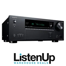 Onkyo TX-NR6100 7.2-channel home theater receiver w/ Atmos, Wi-Fi, BT, AirPlay2