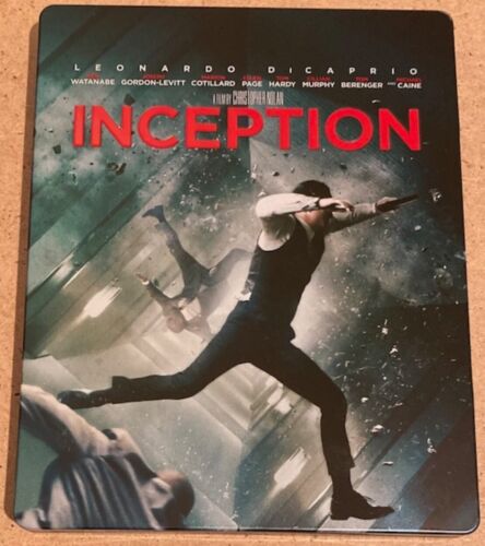 Inception (4K Ultra HD + Blu Ray + Bonus Steelbook) Christopher Nolan **RARE** - Zdjęcie 1 z 4