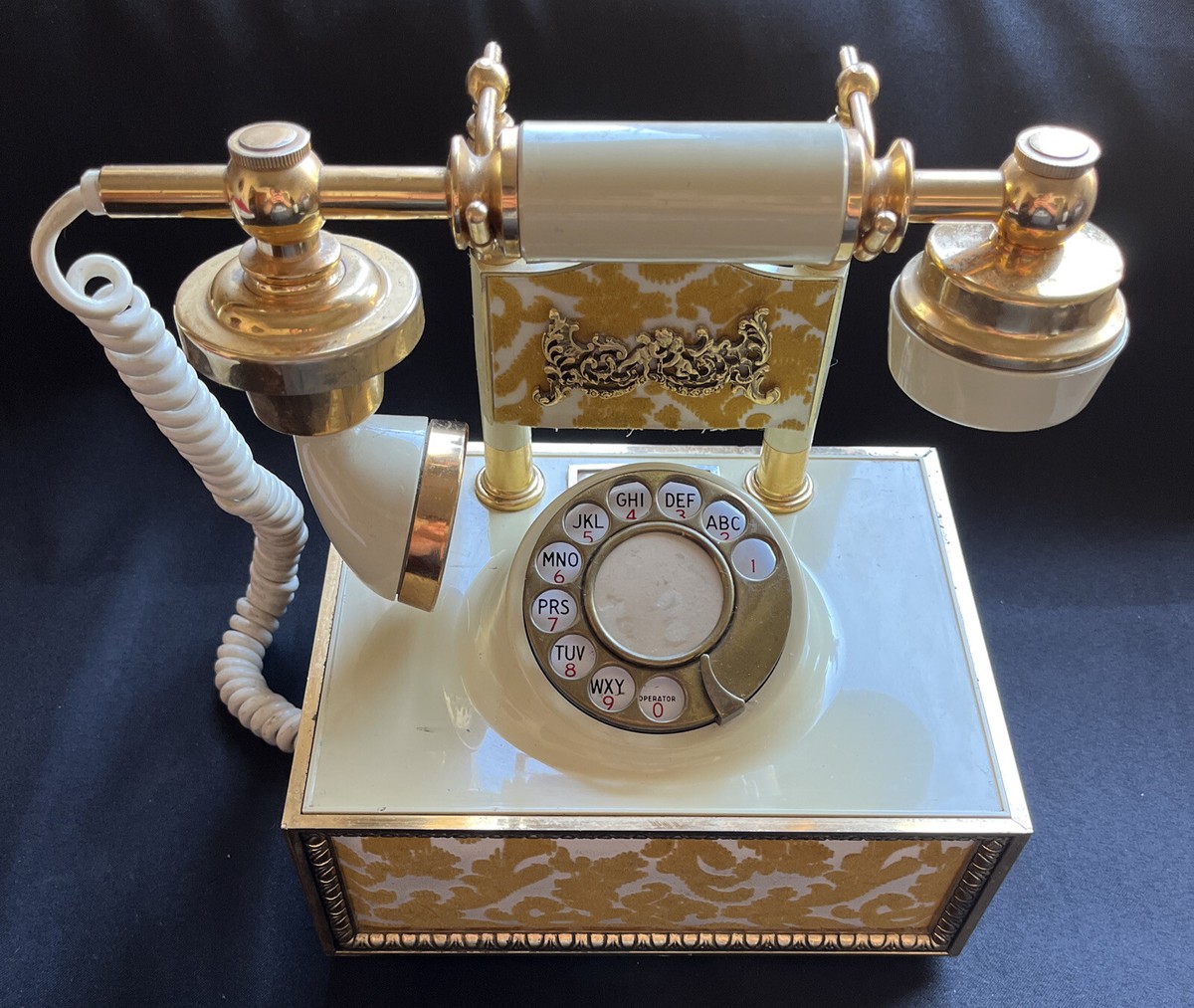 VINTAGE FRENCH VICTORIAN AMERICAN TELECOMMUNICATIONS DECO-TEL