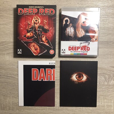 Deep Red (Region B Bluray) Arrow Video Limited Edition Rare OOP - Dario Argento