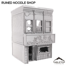 Ruined Noodle Shop - Marvel Crisis Protocol Ruins - Tabletop Terrain MCP