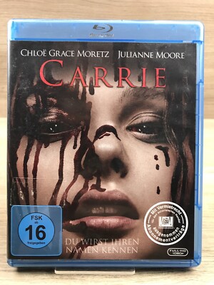 Blu-Ray   CARRIE   Chloe Grace Moretz, Julianne Moore #K17