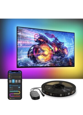 Govee TV LED Backlight, RGBIC TV Backlight for 55-65 inch TVs, Smart LED Lights