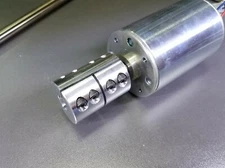 3/8" x 10mm Rigid Clamp Shaft Coupler Double Length CNC Motor Zero Backlash 9.53