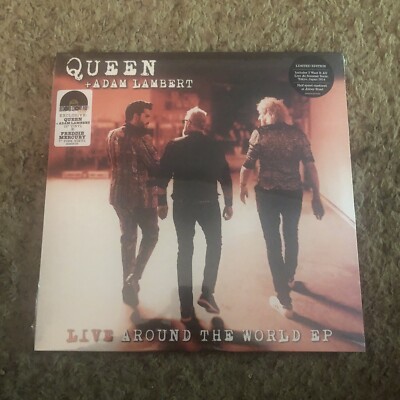 QUEEN & ADAM LAMBERT - LIVE AROUND THE WORLD 12'' EP RSD 2021/FREDDIE MERCURY 7''