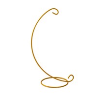 2Pcs 9" Ornament Display Stand Iron Hanging Stand Rack Holder for Hanging Gold