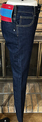 Calvin Klein 205w39nyc Mid Rise Dark Blue Straight Leg Jeans Calvin Klein 205w39nyc Mid Rise Dark Blue Straight Leg Jeans