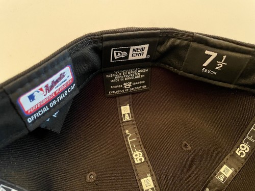 MLB CHICAGO WHITE SOX NEW ERA 59/50 HAT AUTHENTIC Collection FITTED 7-1/2 *NEW* - Picture 5 of 5