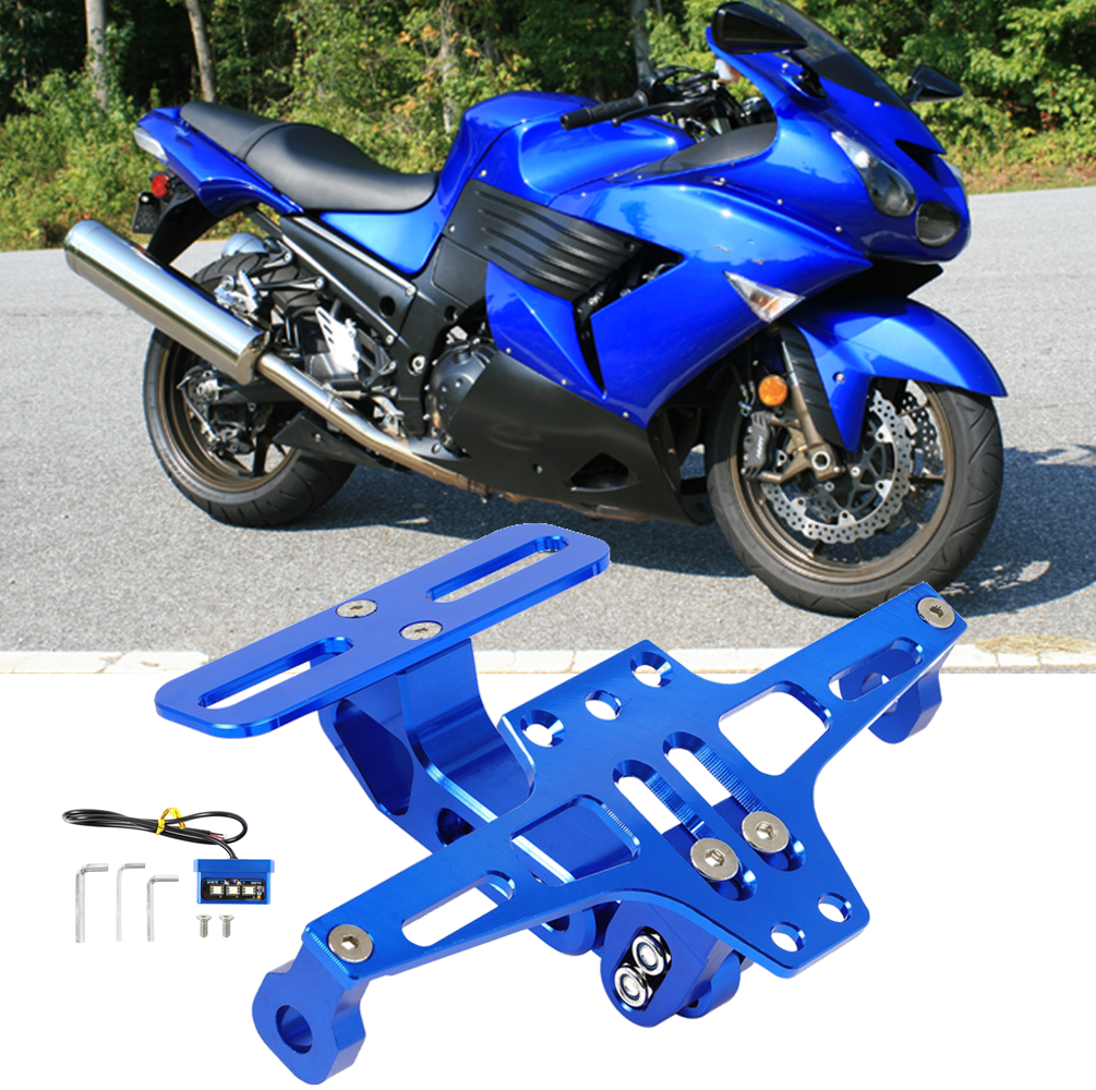 (o^^o)① CNC Fender Eliminator Tail Tidy Fit For Kawasaki Ninja ZX-14 R