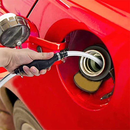 Handpumpe Notpumpe Absaugpumpe Umfüllpumpe für Wasser Benzin Diesel Öl Schlauch - Bild 5 von 14