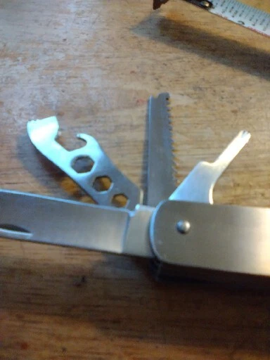 Multi Tool, Handy Carry, Pocket Sized, All Stainless Steel, Hammer, Camp, Work