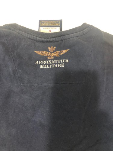 AERONAUTICA MILITARE T-SHIRT UOMO TSHIRT Blu Frecce Tricolori - Foto 4 di 5