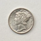 1941 S Mercury Dime 90% Silver BU - Free Shipping