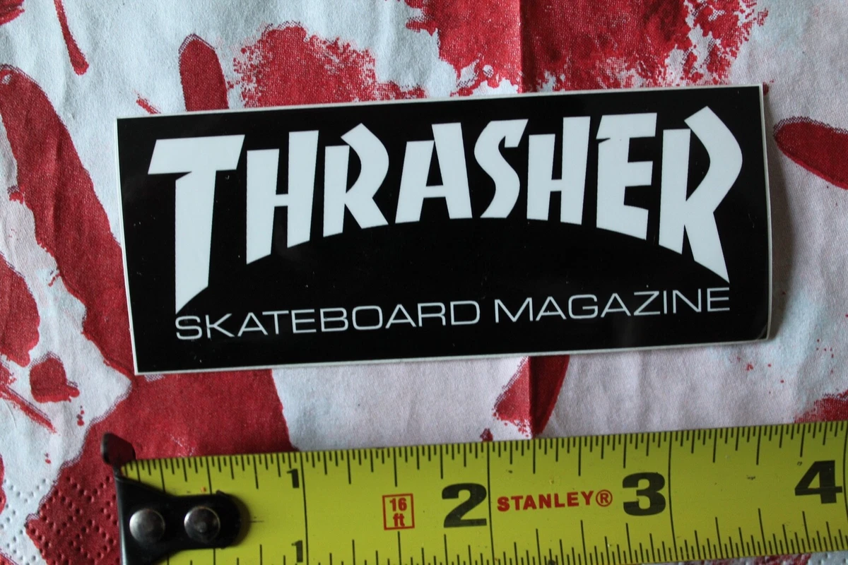 Thrasher skateboard 2025 magazine logo