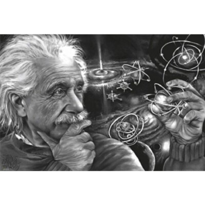 2015 JAMES DANGER HARVEY ALBERT EINSTEIN QUASAR POSTER 36x24 NEW FREE SHIPPING