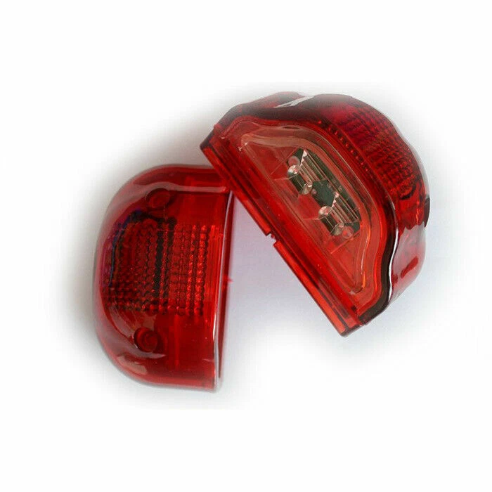 2x Luce Targa Luce Posizione Plafoniera 2 Led Rimorchio Camper Van 12V Dx Sx - Immagine 3 di 3