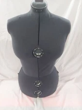 Dial Seamstress Adjustable Dress Form Made In England 13 Body Dials