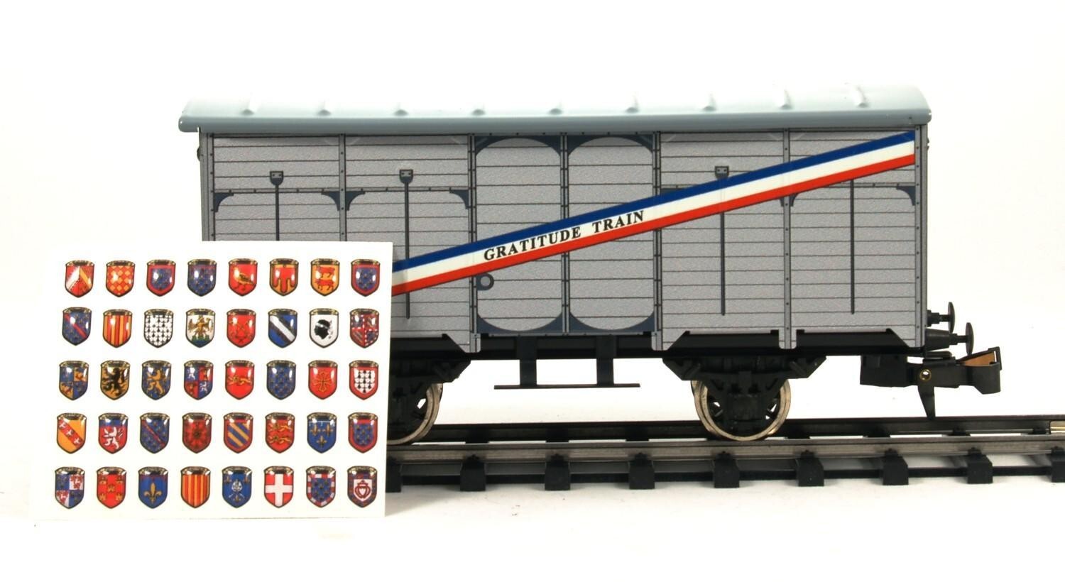 Fourgon Boxcar SNCF ETS échelle O 1/43 wagon de marchandises en métal 550G