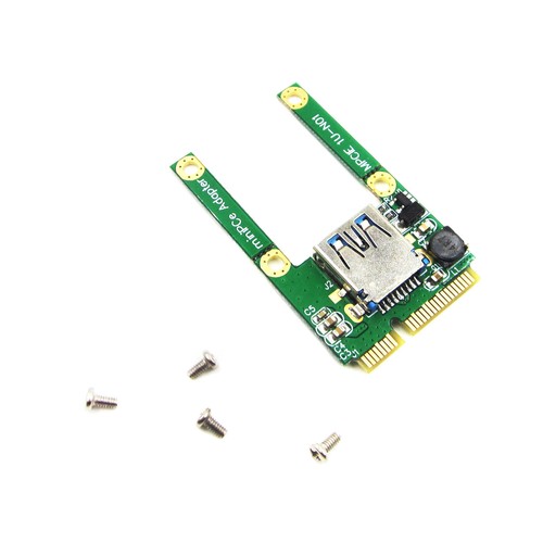 Hot Mini PCI-E Card Slot Expansion to USB 2.0 Interface Adapter Riser Card - Picture 2 of 4