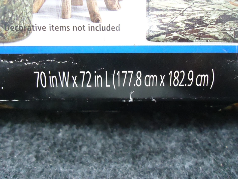 NUEVA Cortina de Ducha Mainstay Camuflada 70x72 Tela Rústica Descatalogada OzarkTrail Nueva de Lote Antiguo Foto 3 de 4