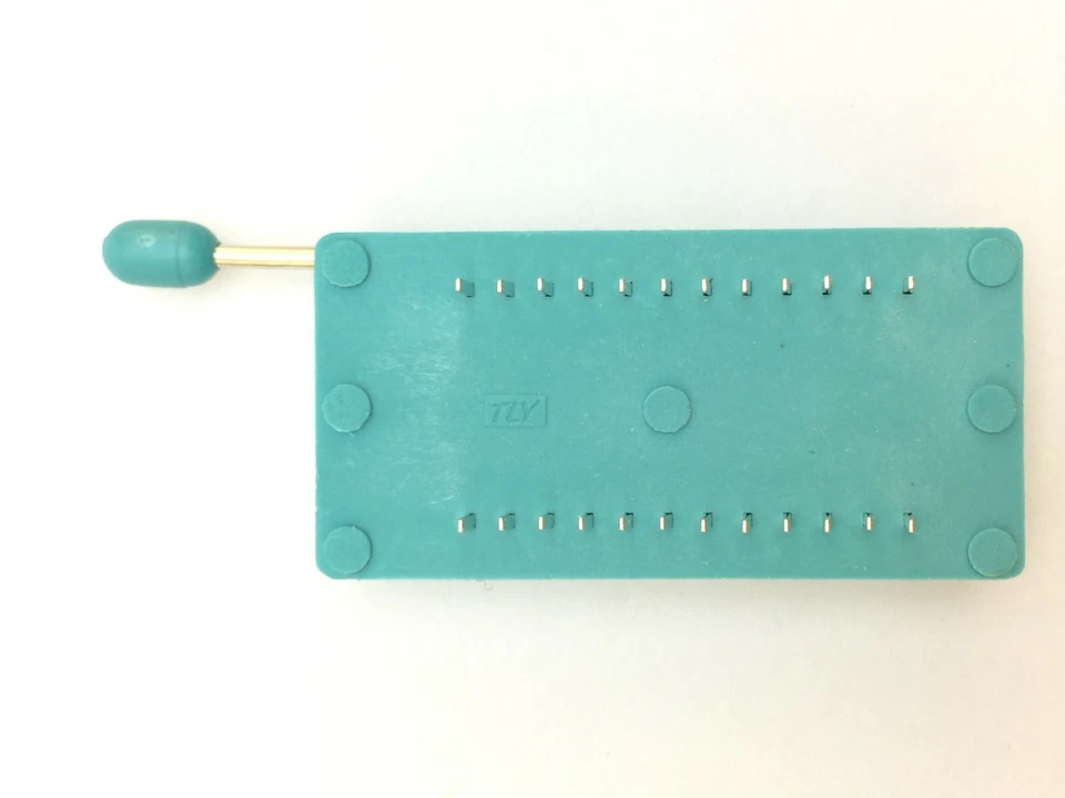 Nullkraftsockel, breit | 24,28,32,40-pin | 15,24 mm | ZIF Socket | SIP DIP - Bild 4 von 4