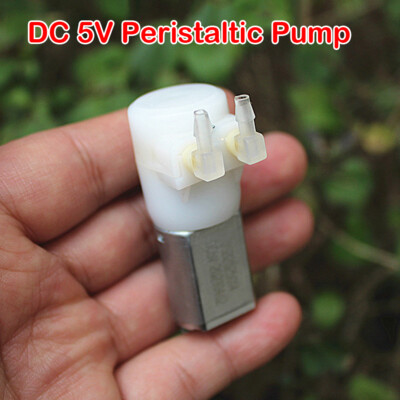 Peristaltic Pump Mini Water Pump Self-Priming DC3.7V-5V Pump Inlet Outlet Change