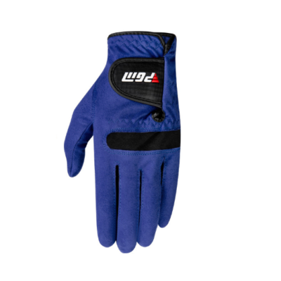 1Pcs 26# Left Hand Blue Golf Sport Glove Breathable Fiber Cloth