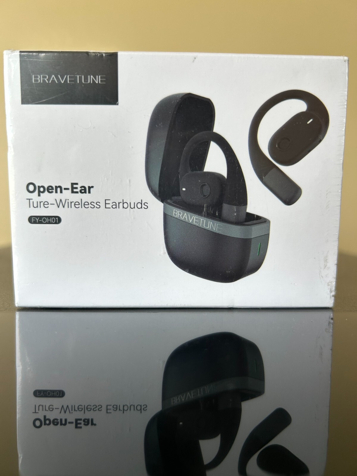 Bravetune Open-Ear Wireless Earbuds for Comfortable All-Day Listening