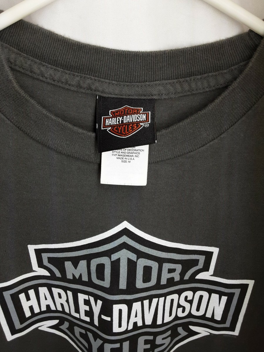 Harley-Davidson Tシャツ L size MADE IN USA Vintage Harley Davidson T Shirt Size L Made In USA Visalia