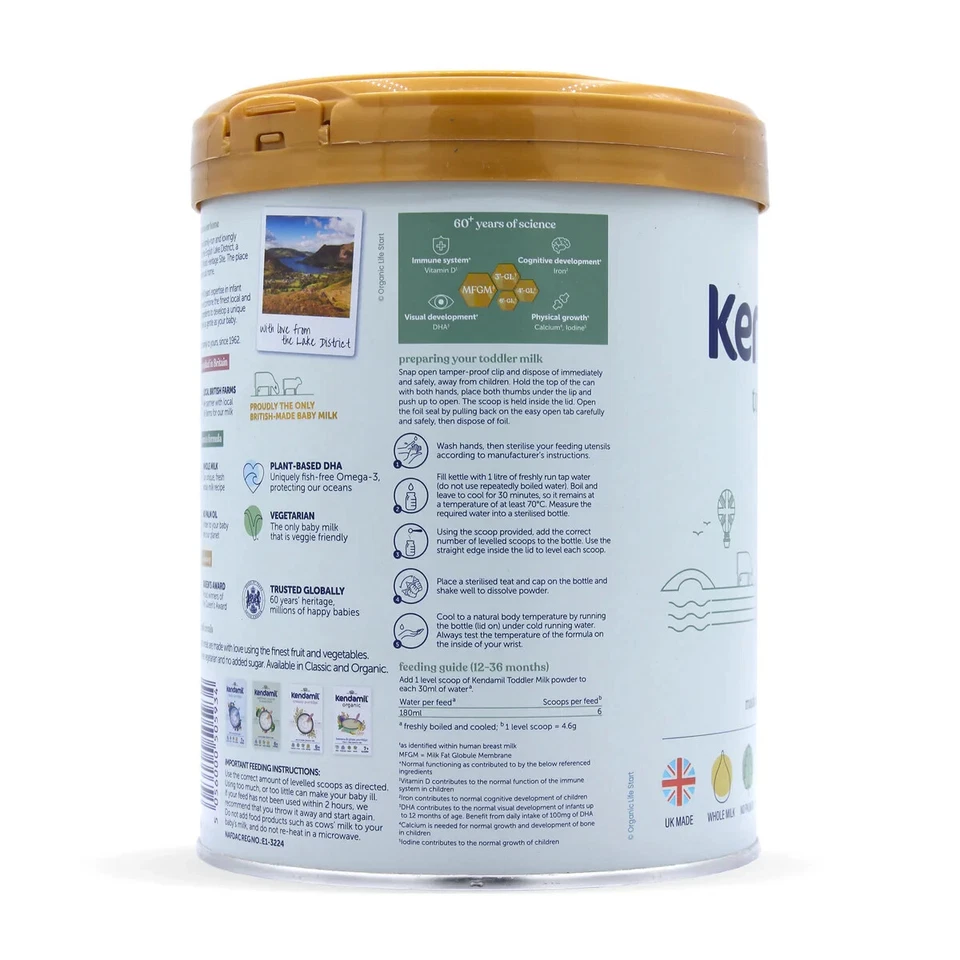 Kendamil Organic Stage 3 versión Reino Unido Foto 3 de 4