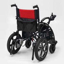 All Terrain Electric Wheelchair Heavy Duty Foldable Wheelchairs 330lbs Capacity