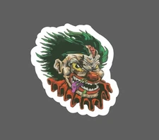 Clown Sticker Scary Horror Waterproof Circus Movie Book Gift NEW