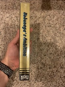 NES Nobunaga's Ambition Nintendo BRAND NEW Sealed H-Seam ULTRA RARE Vintage