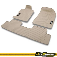 Fits 06-11 Honda Civic 2/4 Door Latex Beige Floor Mats Custom Fit Carpets 3PC