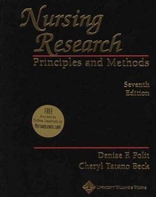 Nursing Research: Principles and Methods (Nursing Research: Principles &...