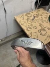The Wilson 8802 Vintage Blade Putter Golf Club, Right-Handed, 35-inch Needs Grip