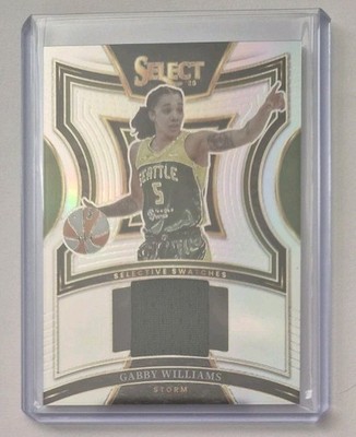 2025 Panini Select WNBA GABBY WILLIAMS SELECTIVE SWATCHES JERSEY RELIC STORM