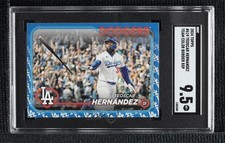 2024 Topps Series 2 Team Color Teoscar Hernandez #619 SGC 9.5 Mint+