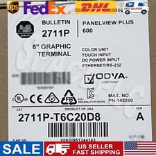 2711P-T6C20D8 PanelView Pl 6 Graphic Terminal 2711P-T6C20D8 US Free Tax