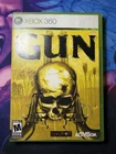 Gun (Microsoft Xbox 360, 2005) Complete CIB W/ Manual Tested & Working