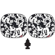 Mickey Expressions Car Windshield Sunshade Set of 2   Universal Fit Sun Shield